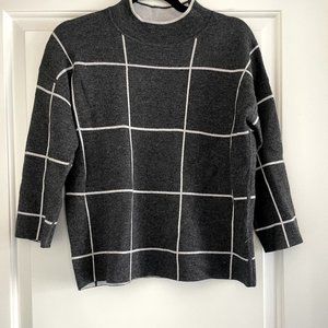 Banana Republic Window Pane Sweater